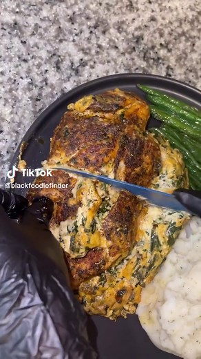 Creamy Stuffed Chicken Breast Recipe