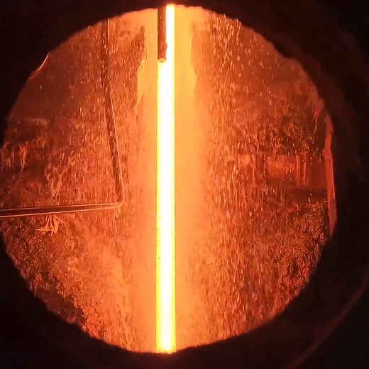 Recycling process for melting scrap iron into quality rods #manufacturing #recyclingindustry #making #recycledmaterials #factory #recycling | Rupend Ra