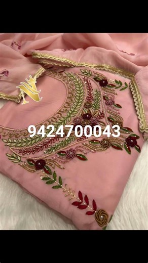 Georgett embroidery designer suits