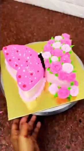 How To Make a Pink Butterfly Cake That Looks AMAZING!