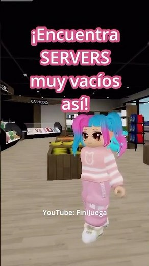 How to find EMPTY SERVERS in ROBLOX #carnivalwithredshorts #roblox #server