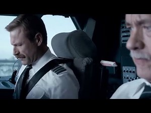 Sully 2016 Plane Crash Scene Landing in the Hudson River cockpit point of view edit