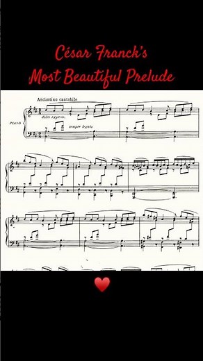 César Franck’s Most Beautiful Prelude