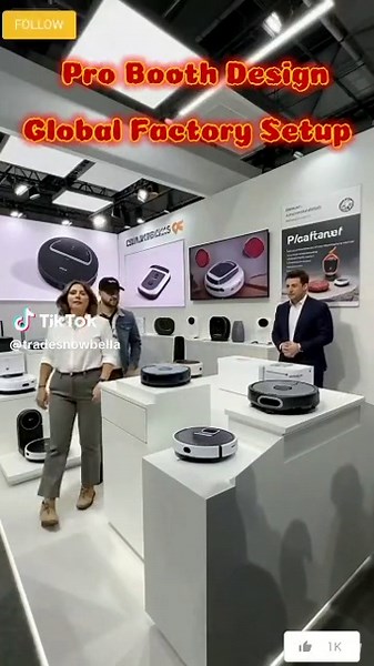 Pro Booth Design   Global One-Stop Exhibition Build: Make Your Show Worry-Free & Efficient.#ExhibitDesign#BoothDesign#FrankfurtTradeFairs#FYP