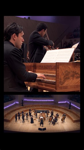 Bach – Orchestral Suite No. 2, under the direction of Jeannette Sorrell and performed by the New World Symphony Fellows in 2018. Written in 1738 or 1739, this suite was the latest of his four orchestral suites and may have been his final new orchestral work, as he retired from the Collegium Musicum in 1741. It uses the smallest ensemble of Bach’s suites, featuring a single flute with strings and basso continuo. While much of Bach’s flute music was labeled flauto—indicating a vertical instrument 