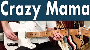 How To Play Crazy Mama On Guitar | J.J. Cale Guitar Lesson