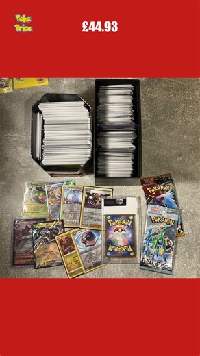 💸 Pokémon Card Bundle, Packs, cards and Sl SOLD £44.93 on eBay UK! 🚀 #pokemoncards