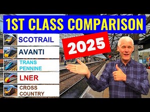 I WAS SURPRISED - 1st class on 5 rail operators - LNER Avanti Scotrail CrossCountry TransPennine
