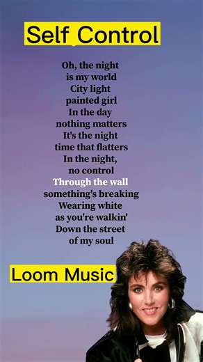 Self Control (Extended Version) lyrics - Laura Branigan #lyrics #selfcontrol #trending