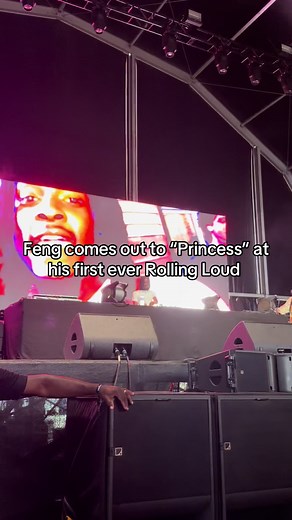 Rolling Loud Orlando: Feng’s First Live Moment at “Princess”
