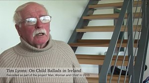 The late Tim Lyons: On Child Ballads in Ireland Now here is something very special for anyone involved in traditional singing in Ireland - the late Tim Lyons chatting about Child ballads in my hallway here in Wexford in June 2013. I haven’t looked at this since I recorded it and it is that bit more precious now as Tim passed away in 2019. This was recorded as part of a project I worked on with the National Library on Child Ballads in Ireland from 2013 - 2015 entitled 'Man, Woman and Child'. Tim 