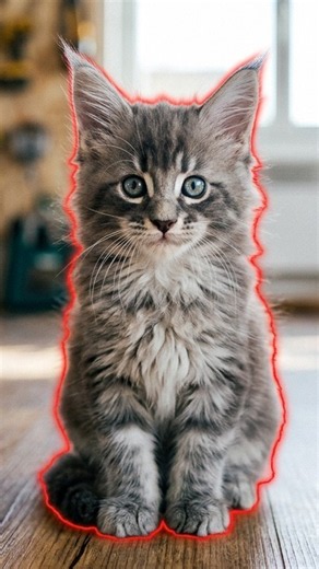 Maine coon de 2 mois #cat