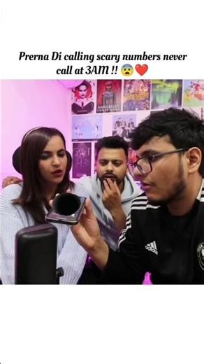 prerna Di calling scary numbers 😨❤️ ‪@triggeredinsaan‬ #ruchikarathore #shorts