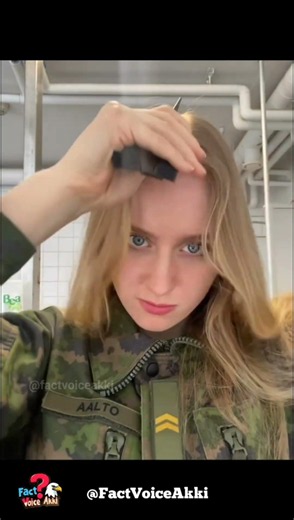 female military hairstyle