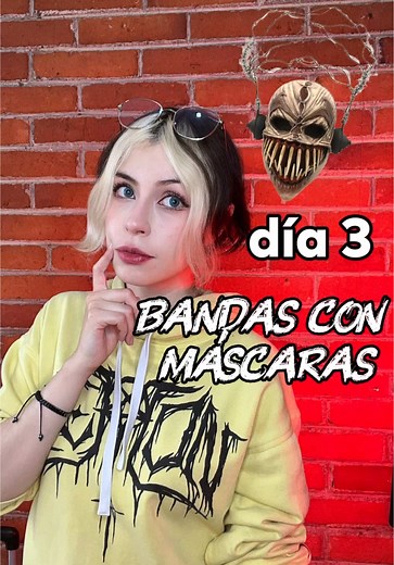 Y terminamos con uno de los papás de bandas con máscaras 🤘🏻 #metal #metalgirl #mushroomhead #metalhead #metalmusic