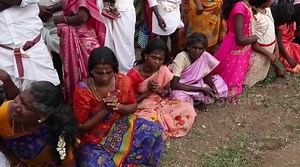 Hundreds of women ferociously whipped to 'drive evil spirits away in brutal ritual