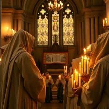 ALLELUIA, LAPIS REVOLUTUS EST! Gregorian chant in English