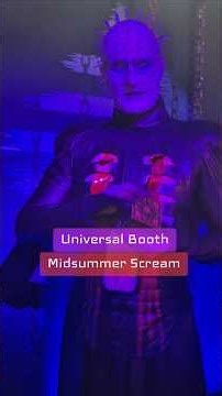 Universal Studios booth at Midsummer Scream 2026