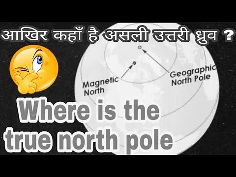 Where is the true north pole ||Magnetic North vs Geographic North Pole