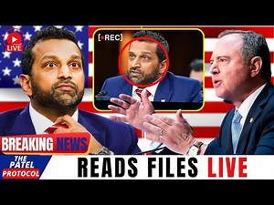 3 Minutes Ago:Schiff Forces Patel to Face Epstein Files Evidence —Security Rushes In After ONE Name