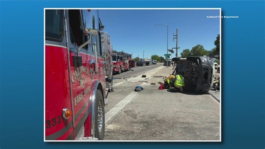 Caldwell Fire issues reminder to drive safe following crash