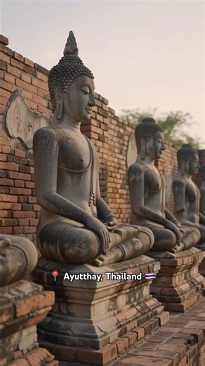 Ayutthaya, Thailand 🇹🇭 | Ancient Temples & Rich History 🏯 #short