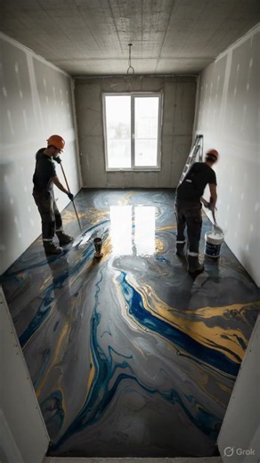 From Ruined Bedroom Floor to Luxury Finish 😱 Full Restoration Timelapse #shorts #beforeafter