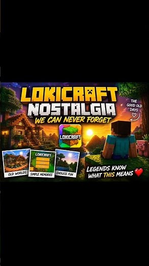 🥹 Lokicraft Nostalgia We Can Never Forget... 💚