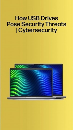 How USB Drives Pose Security Threats | Cybersecurity #shorts