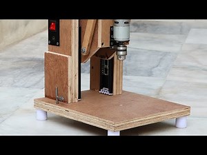 How To Make A Mini Drill Press || DIY Mini Drill Press