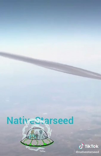 #UFO #LifeBeings #Nativestarseed Strange White solid matter seen in sky from military cargo plane. #unexplainable #UFO #Alien #Nativestarseed