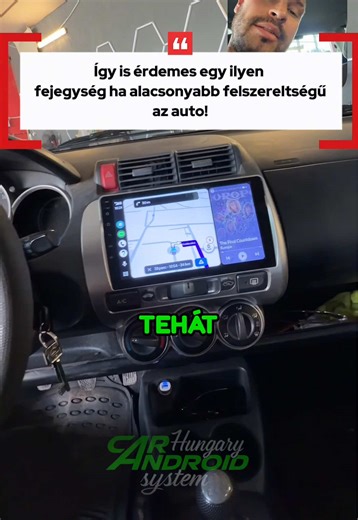 Honda JAZZ: Autó és Android Tapasztalat