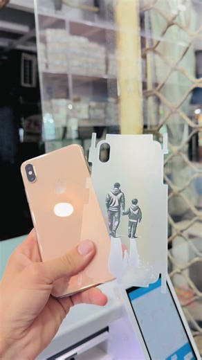 iPhone XS Max Mobile Back Protection Sticker in Peshawar