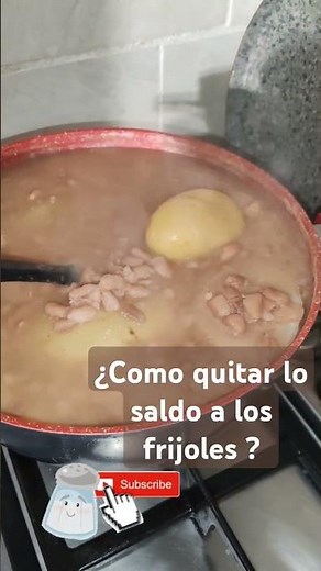 How to remove the saltiness 🧂 from beans?