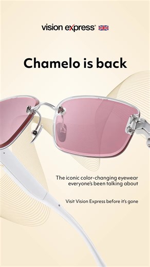 It’s back. The viral Chamelo is here again. Visit Vision Express before they’re gone. | Vision Express Philippines