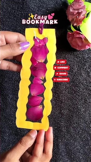 🤩easy bookmark idea✨ #shorts #trending #viral #art #diy #bookmark #papercraft #youtubeshorts #craft