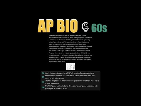 2023 AP Bio Question 34 - Genetic Linkage and Phenotypes