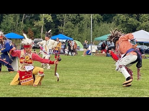 Men’s smoke dance, Tuscarora powwow 2023