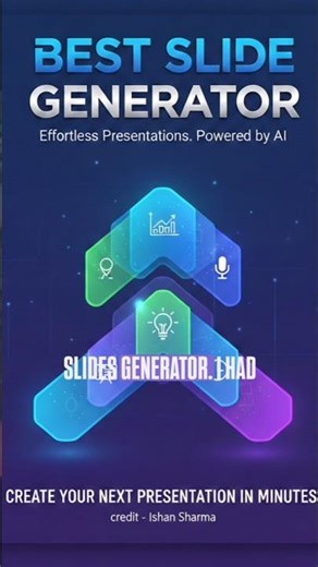 Best slide generator for students, business man, teachers,and professor#presentationtools #slidedeck