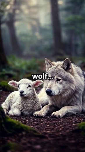 The Lamb and the Wolf | Isaiah 11:6 Explained in 60 Seconds #jesus #bible