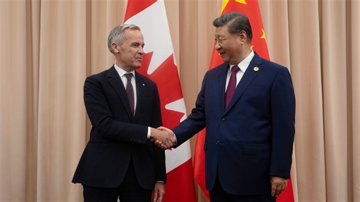 China urges Canada to break from US influence as Carney visits Beijing