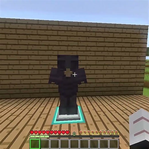 Minecraft 360° Crit 💀 #minecraft #shorts #edit