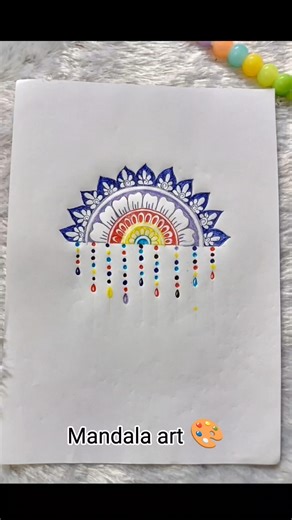 Mandala Art 🎨 #artshorts #shorts