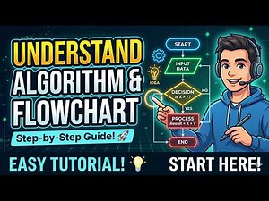 Algorithm & Flowcharts : Must learn to start coding