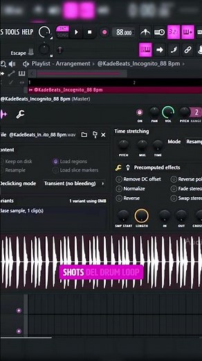 NO uses drum loops así en FL Studio 🥁