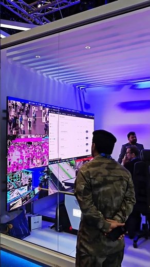 ATLAS Security Control Room & CTF Display at ISNR Abu Dhabi 2026 Advance Command & Control Solutions