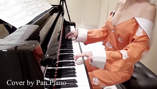 Bakemonogatari ED Kimi no Shiranai Monogatari 【Pan Piano】