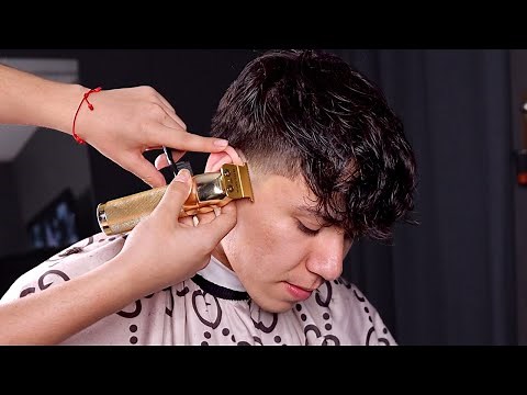 The EASIEST Messy Hair Cut & Tutorial For Wavy Hair