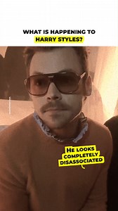 21K views · 19 reactions | Harry Styles caught everyone’s eye with his strange behavior, “he looked like he was hypnotized”. His eyes were unfocused and completely “dissociated” from what happened around him. | Positive | Facebook