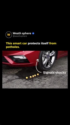 Weath Sphere on Instagram: "The 2017 Ford Fusion V6 Sport isn’t just about power it’s smart enough to fight potholes. Using 12 high-resolution sensors, it scans the road and reacts in just 2 milliseconds, instantly stiffening its dampers to stop the wheels from dropping deep. The rear wheels even get a heads-up from the front for extra protection. Ford showcased this tech in a clever test: driving over potholes filled with ping-pong balls. In the Fusion, the balls stayed perfectly intact while i